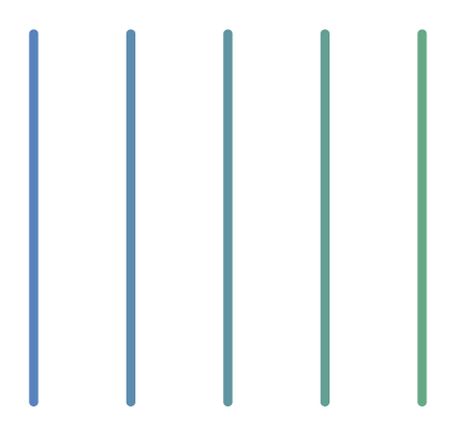 Líneas verticales: Equilibrio, balance, jerarquía, masculinidad, fortaleza.